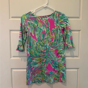 Lilly Pulitzer Pastel Floral Dress